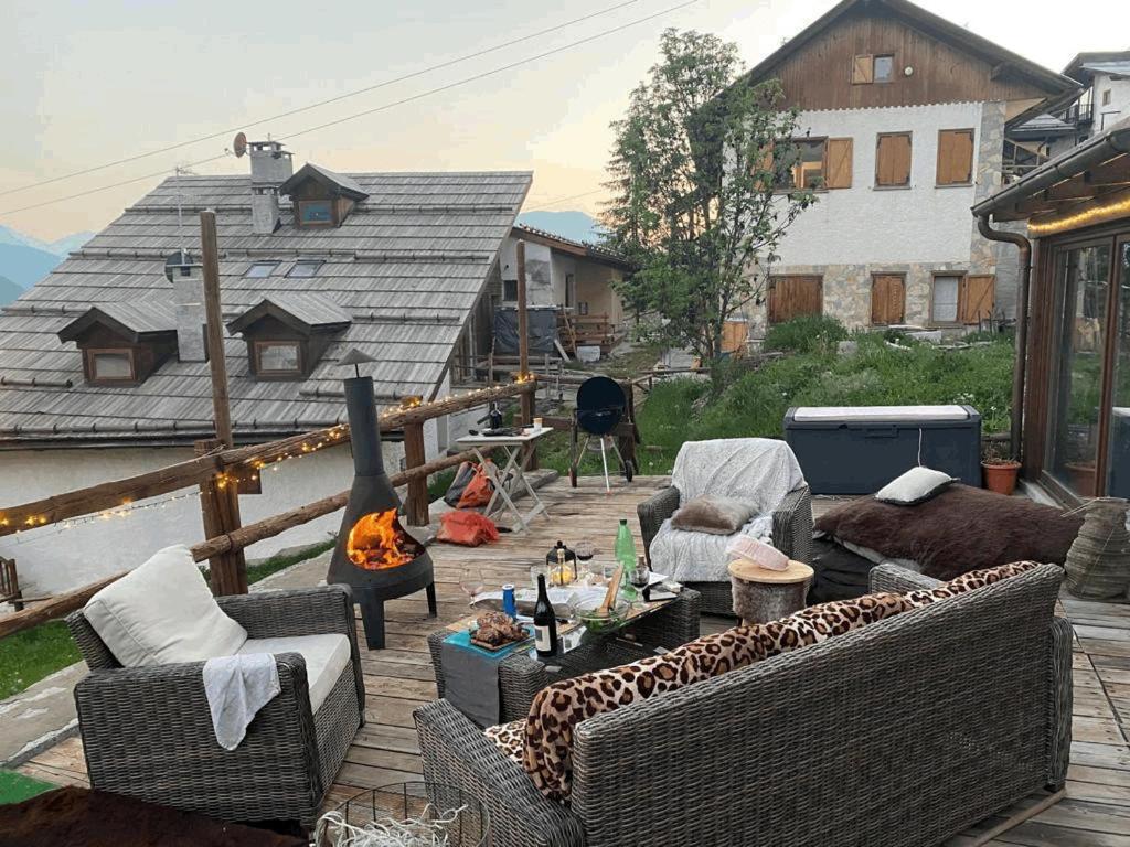 Chalet Sestriere Champlas du Col Exterior foto